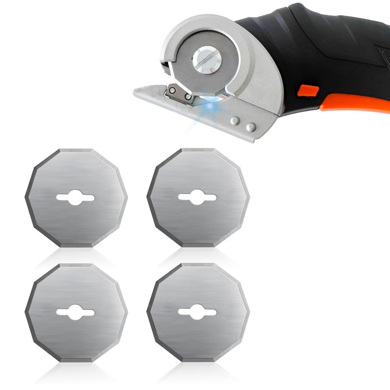 OFIKT Replacement Rotary Blades Compatible with Worx WX082L 4V ZipSnip Cordless Electric Scissors, WA2300 Replacement Blades Fits RC2600K,RC2601, RC2602, WX080L, WX081L (4 Pcs) - Image 1